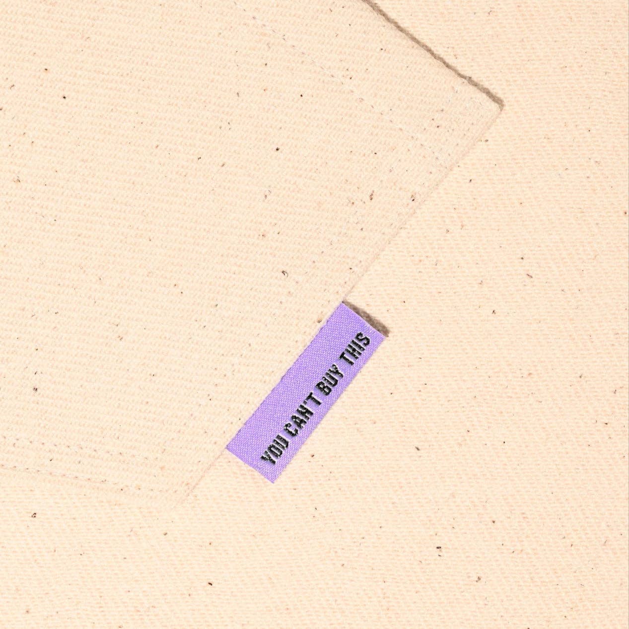 You Can't Buy This (Metallic) Woven Labels