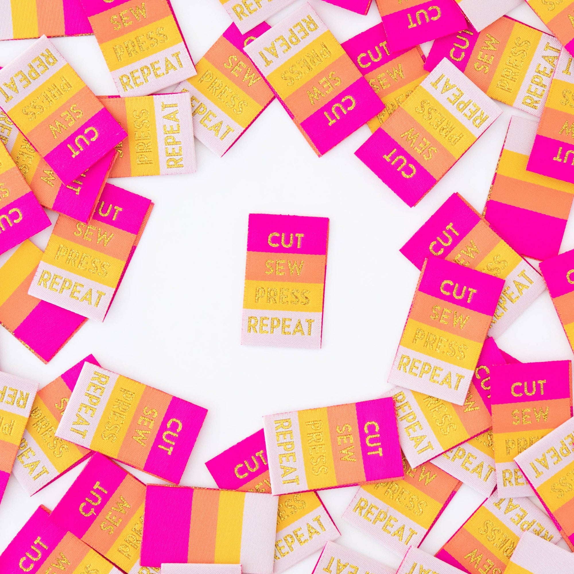 Cut Sew Press Repeat - Sewing Labels