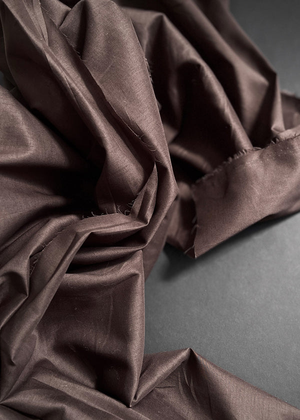 Cotton Lawn Solids - Chocolate