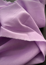 Silk Cotton Voile - Lilac