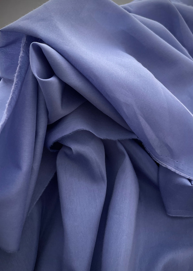 ✂️ Silk Cotton Voile - Periwinkle Blue – Miss Maude