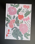 Cozy Floral Notebook- Peace Lily