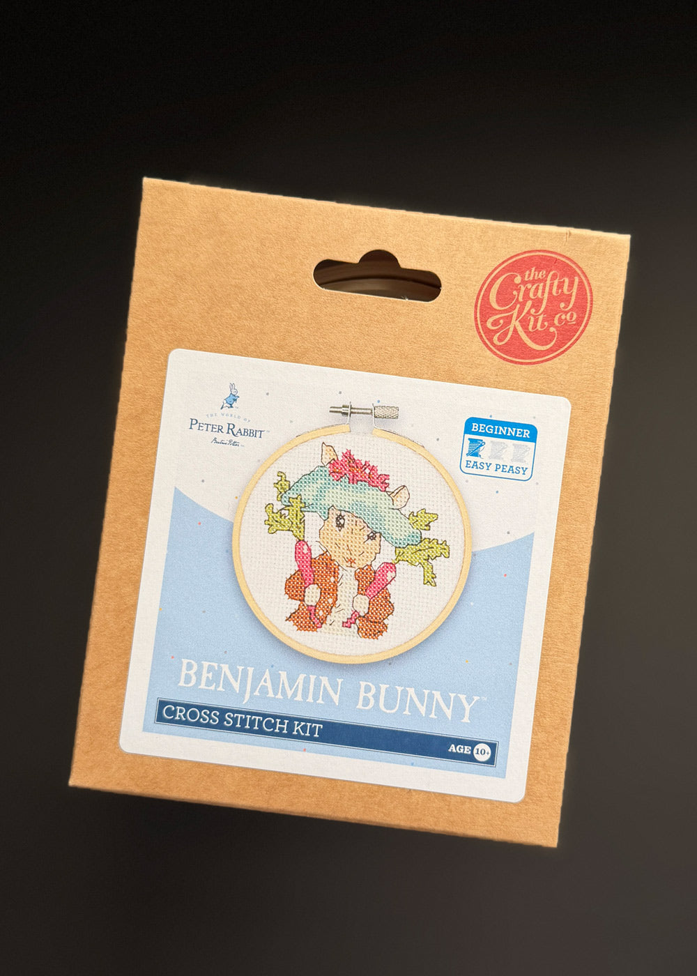 Beatrix Potter - Benjamin Bunny Mini Cross Stitch Kit
