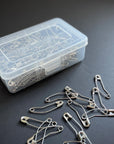 Curved Safety Pins for Quilt Basting