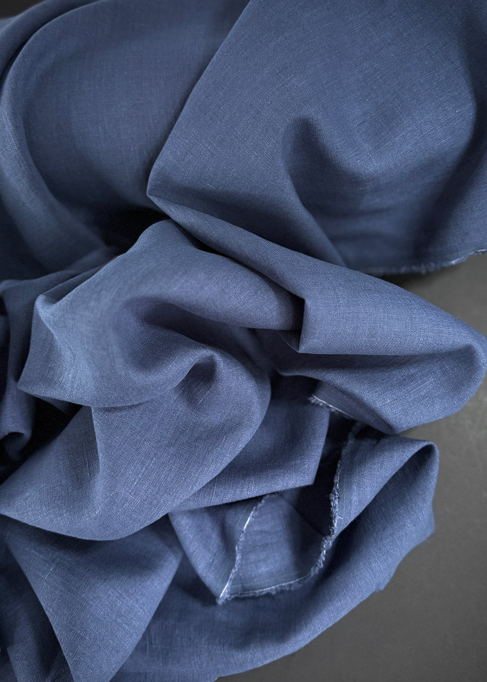 Laundered Hemp - Dark Blue