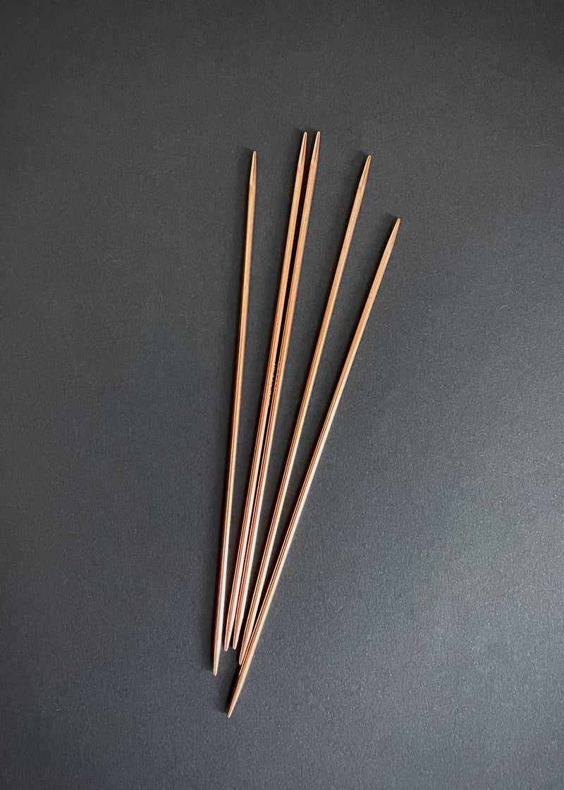 Lykke. Copper DPNs (Double Pointed Needles)