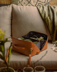 Cleo midi Project Bag: Whisky