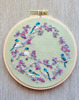 Birds & Blooms Embroidery Kit