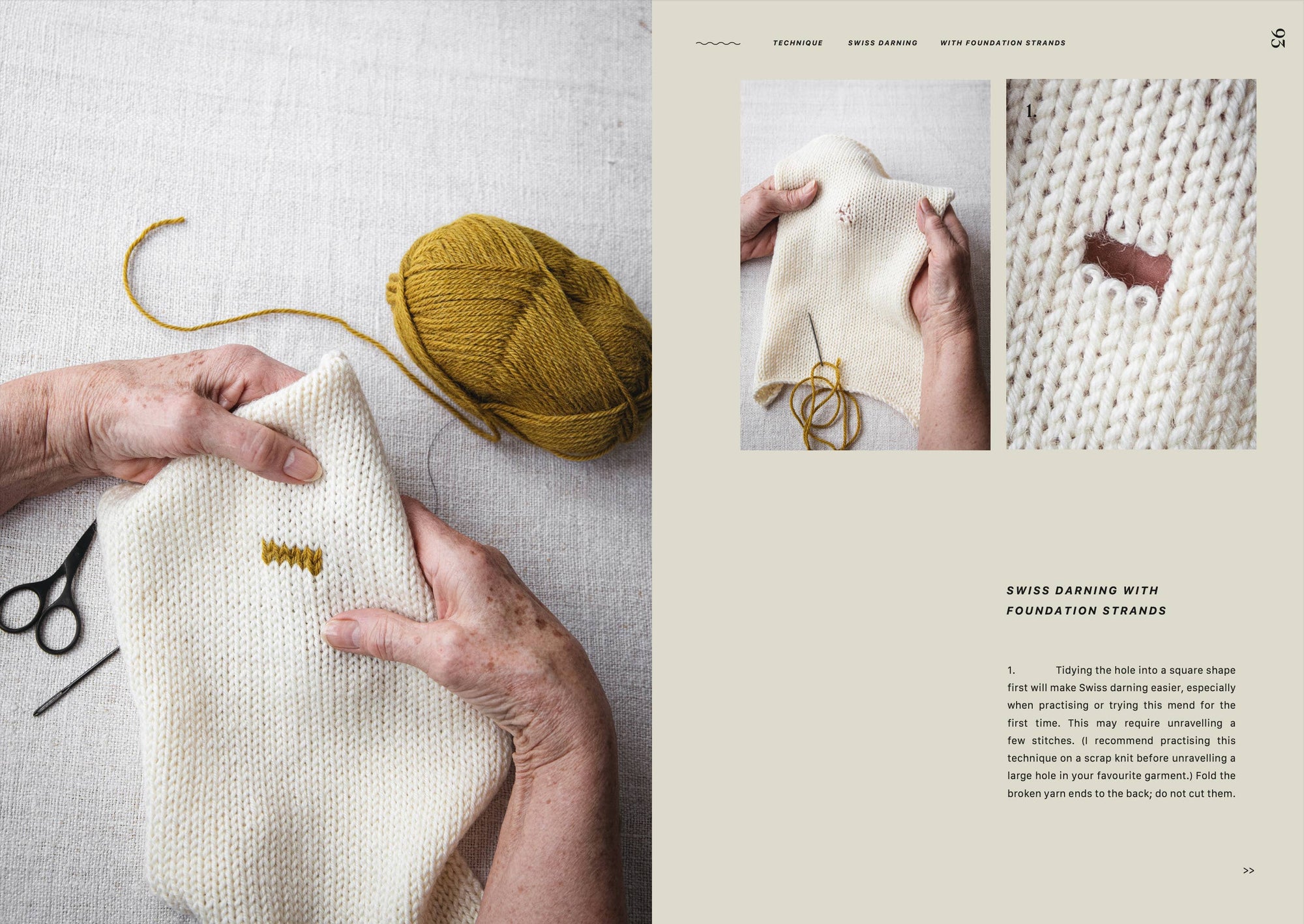 The Art of Knitwear Repair