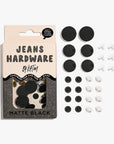 Jeans Hardware Kit | Matte Black