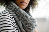 Eris Cowl, Jen Geigly. Print Knitting Pattern