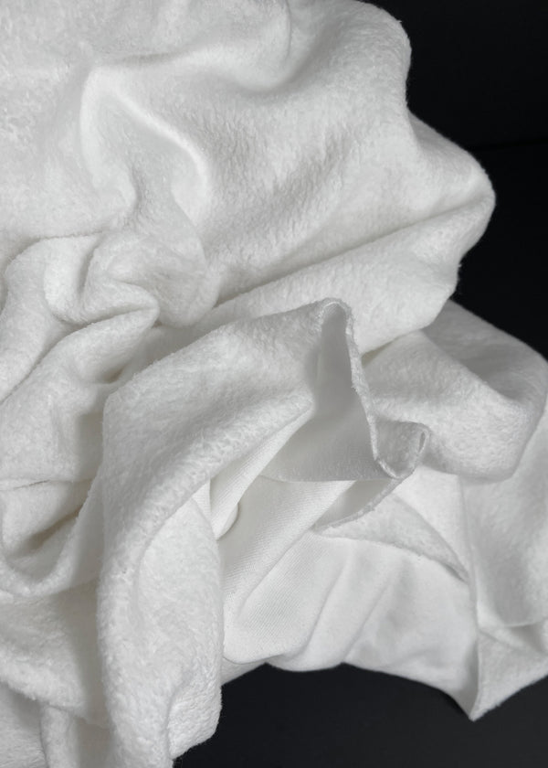 Everest - Cotton Sherpa Knit, Winter White