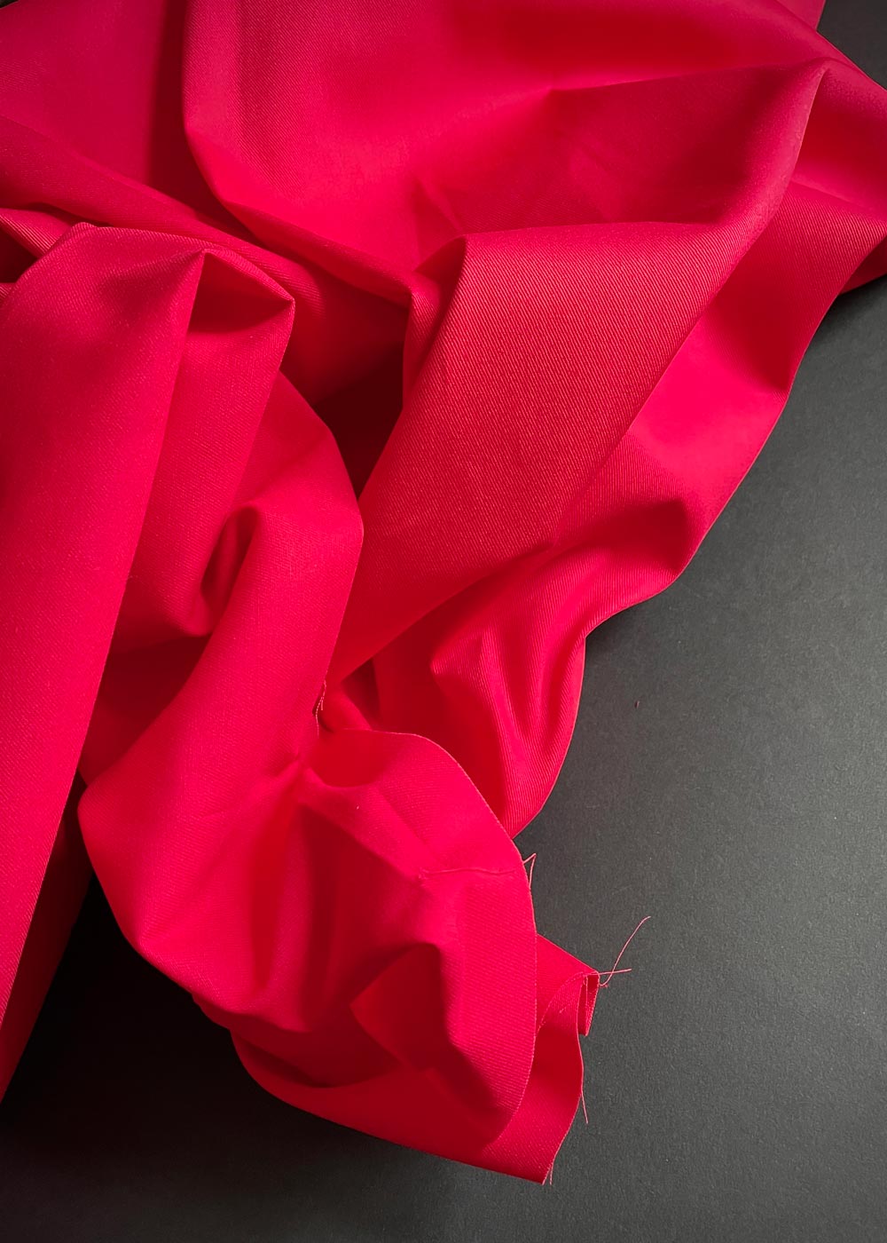 Everyday Cotton Drill - Circus Red