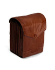 Betina XL Needle Case: Rich Brown