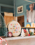 It's The Most Wonderful Time Cross Stitch Kit