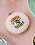 Pickle Jar Cross Stitch Kit