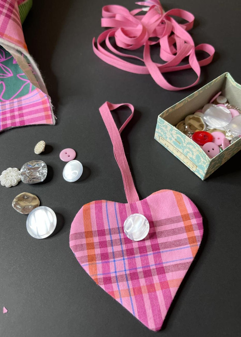 Christmas Heart Sewing Pattern