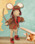 Little Mouse The Aviator - Felt Hand Stitching Kit, Corinne Lapierre