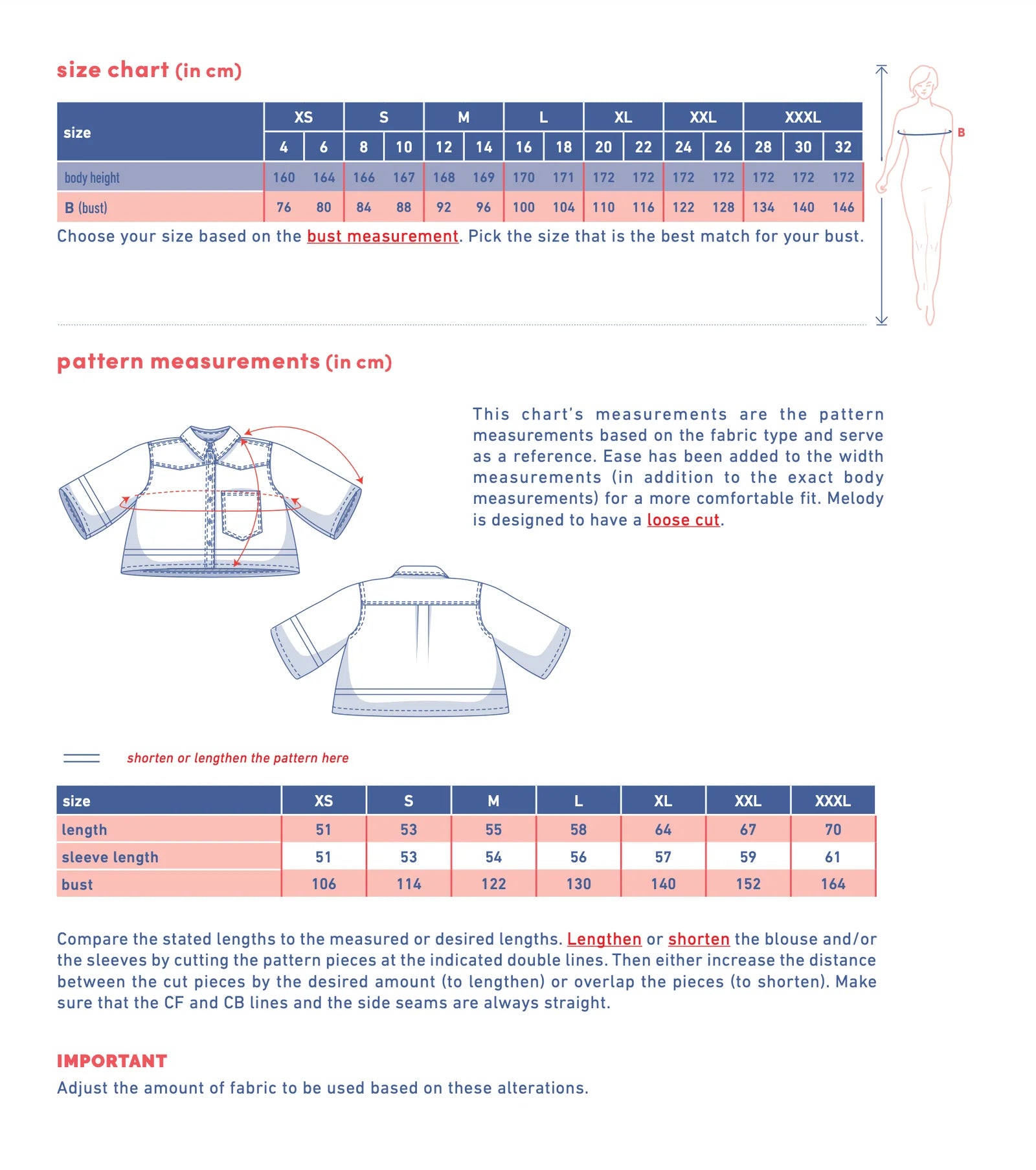 Fibre Mood Melody, Melanie + Mimi Shirts