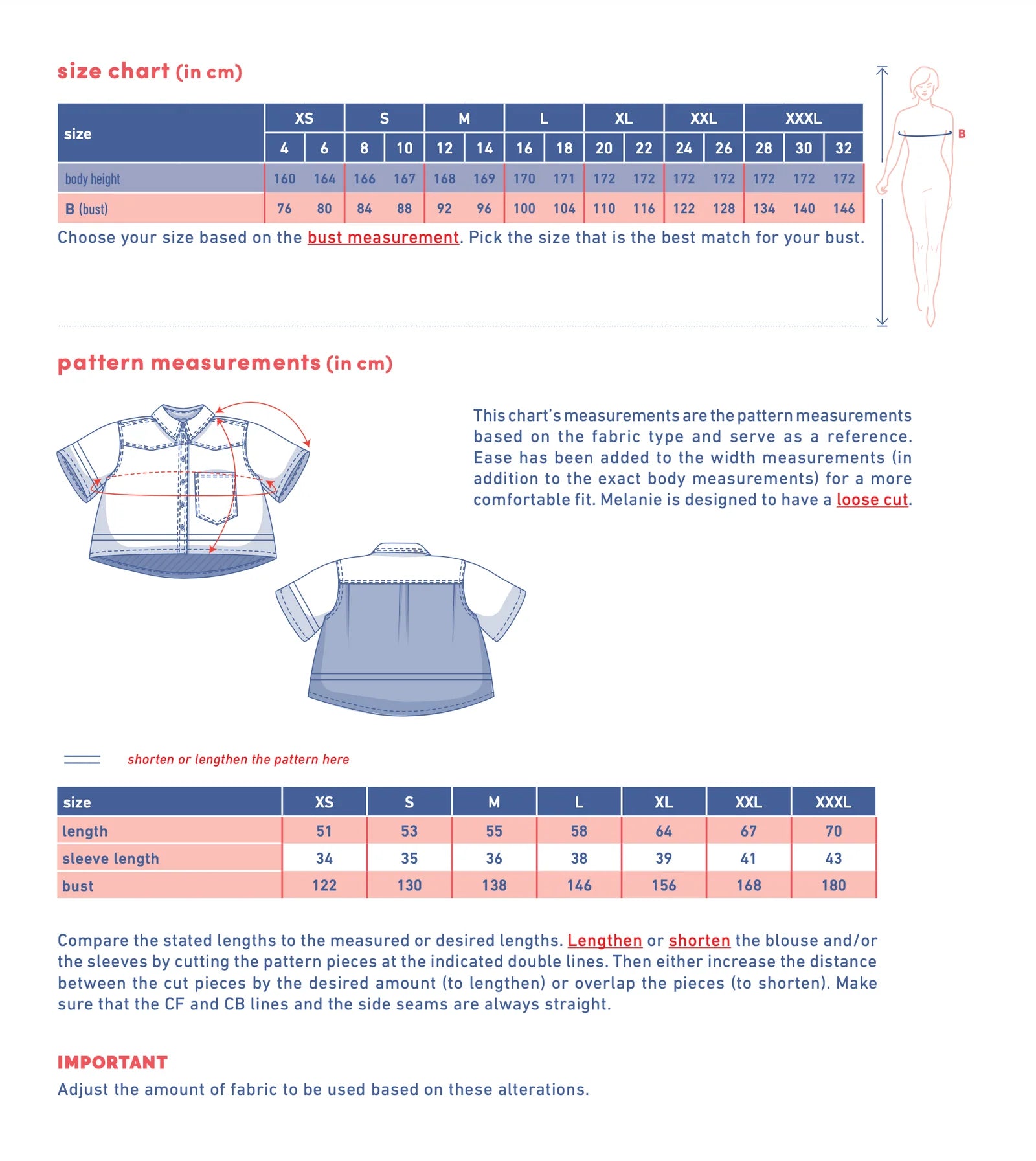 Fibre Mood Melody, Melanie + Mimi Shirts