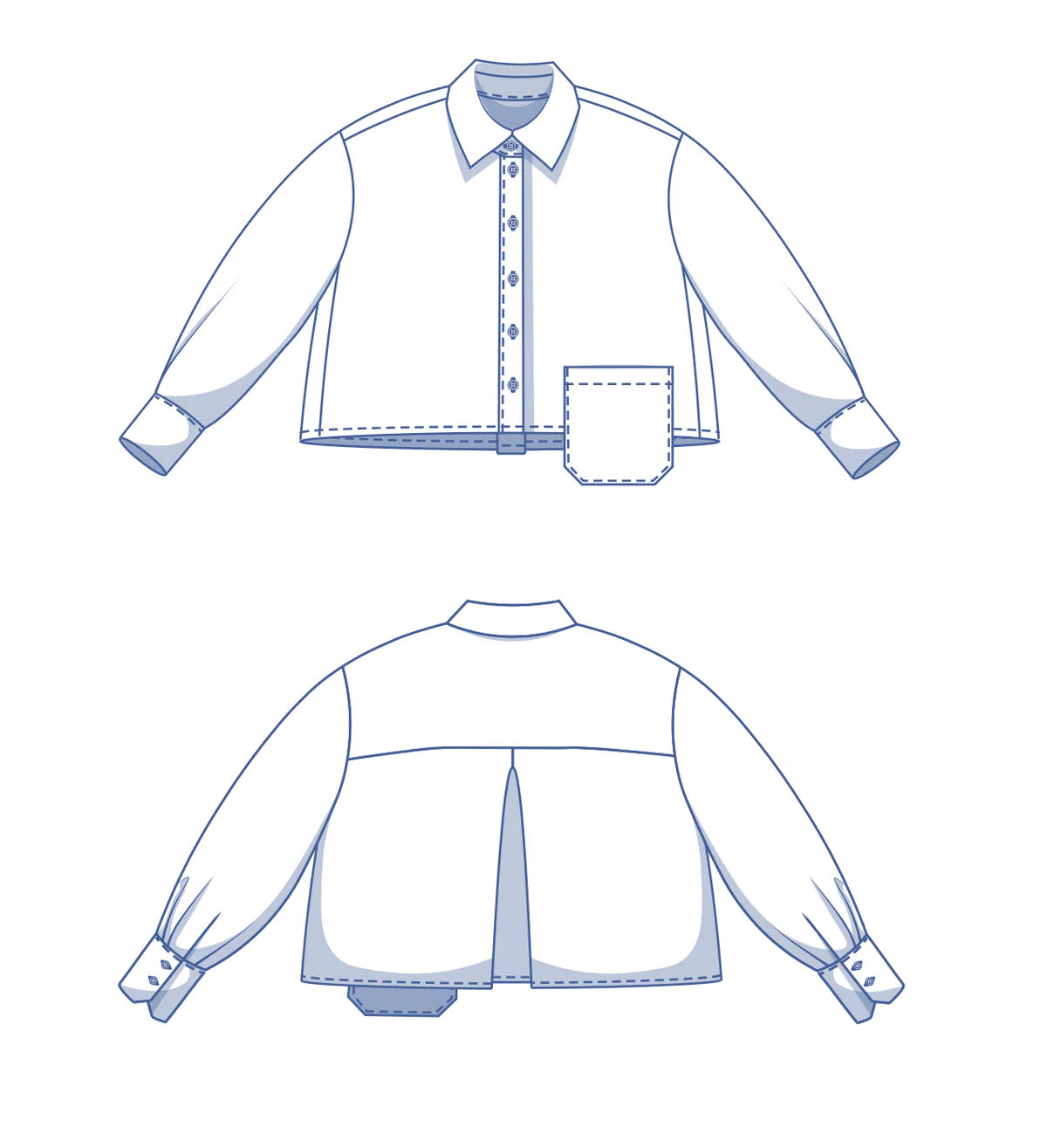 Fibre Mood Lydia, Logan, Libbie, Lena + Lee Shirts