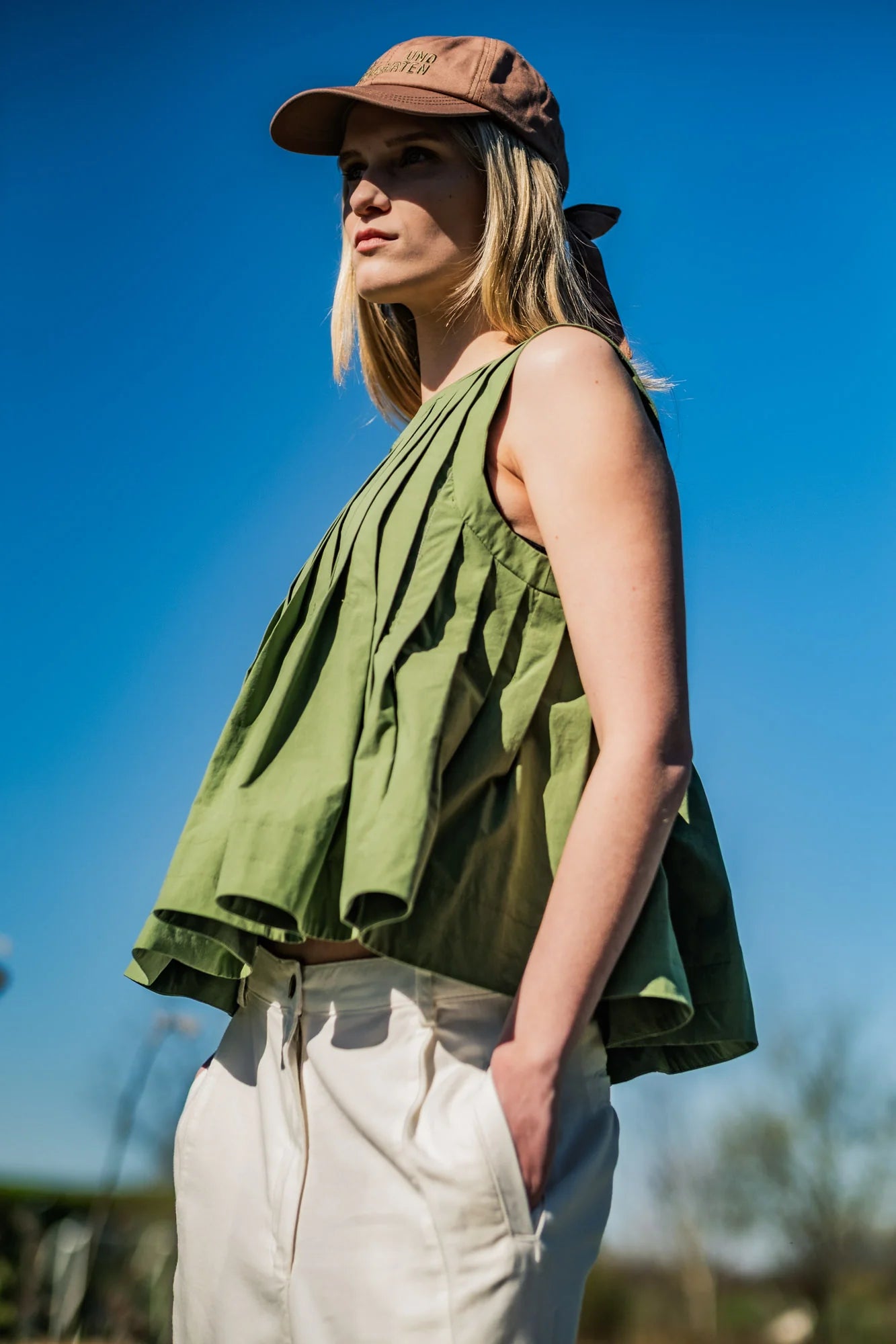 Fibre Mood Isola Pleated Tank