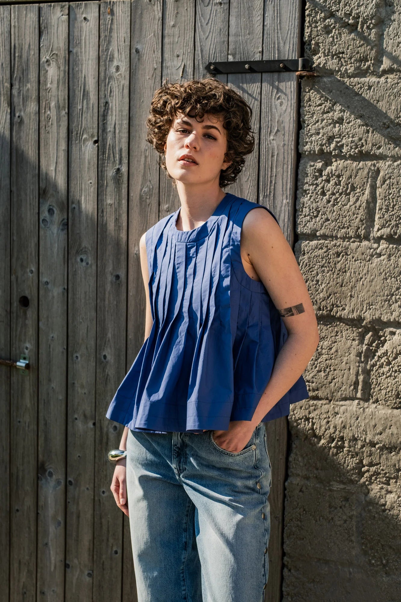 Fibre Mood Isola Pleated Tank