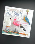 Felt Embroidered Birds Book