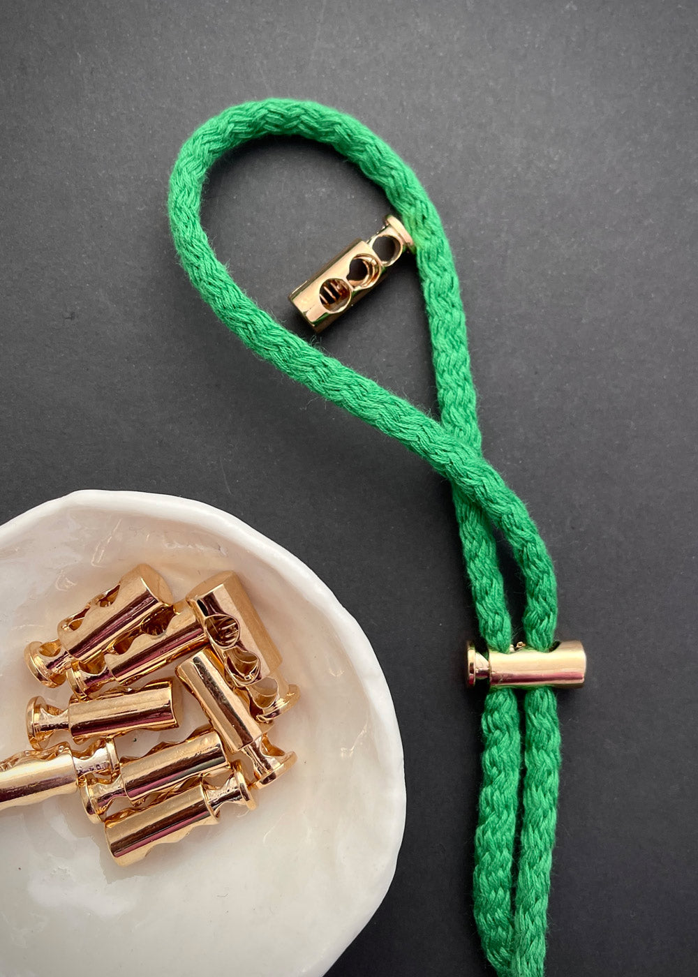 Gold Cord Lock – Miss Maude