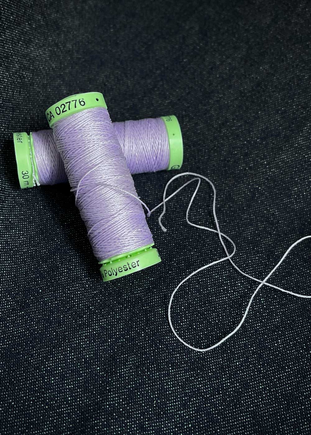*Top stitch thread. Gutermann. – Miss Maude