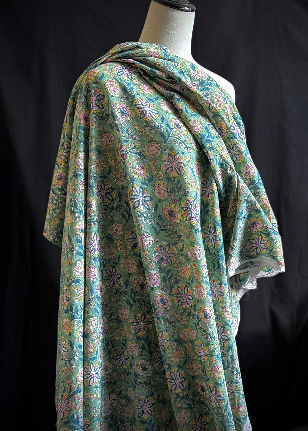 Hand Printed Cotton - Mid Summer