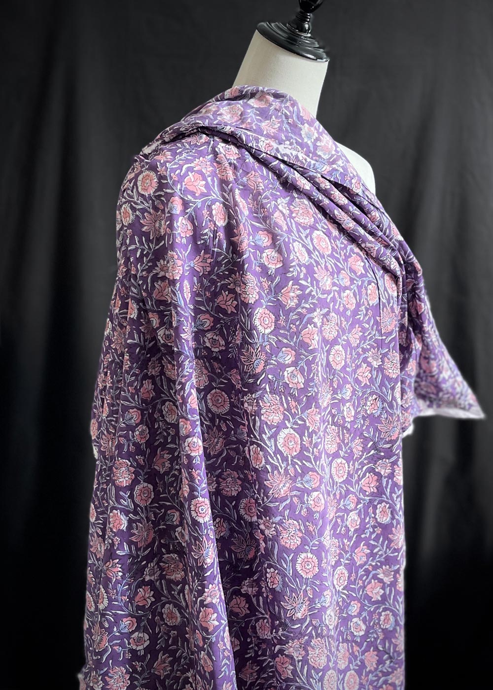 Hand Printed Cotton - Cotton Candy