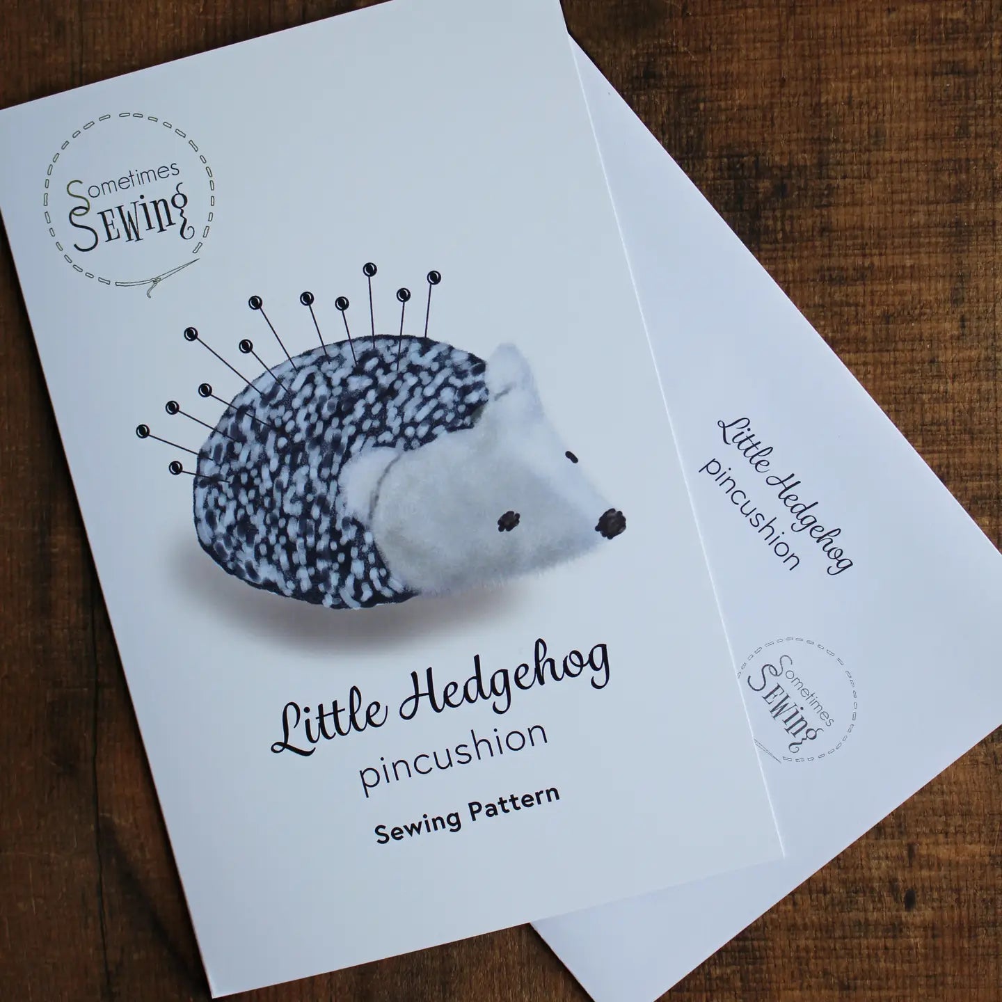 Never Not Knitting - Little Hedgehog Pincushion Sewing Pattern