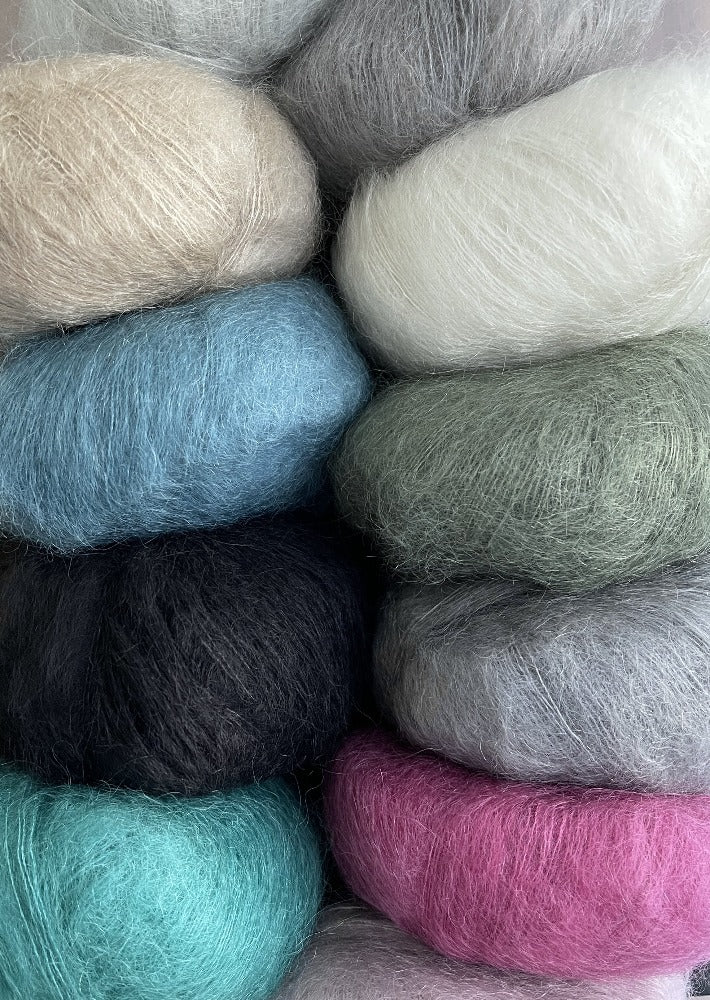 Rowan Yarn. Kidsilk Haze - Drab 611