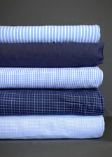 Italian Fine Cotton Shirting - George Stripe