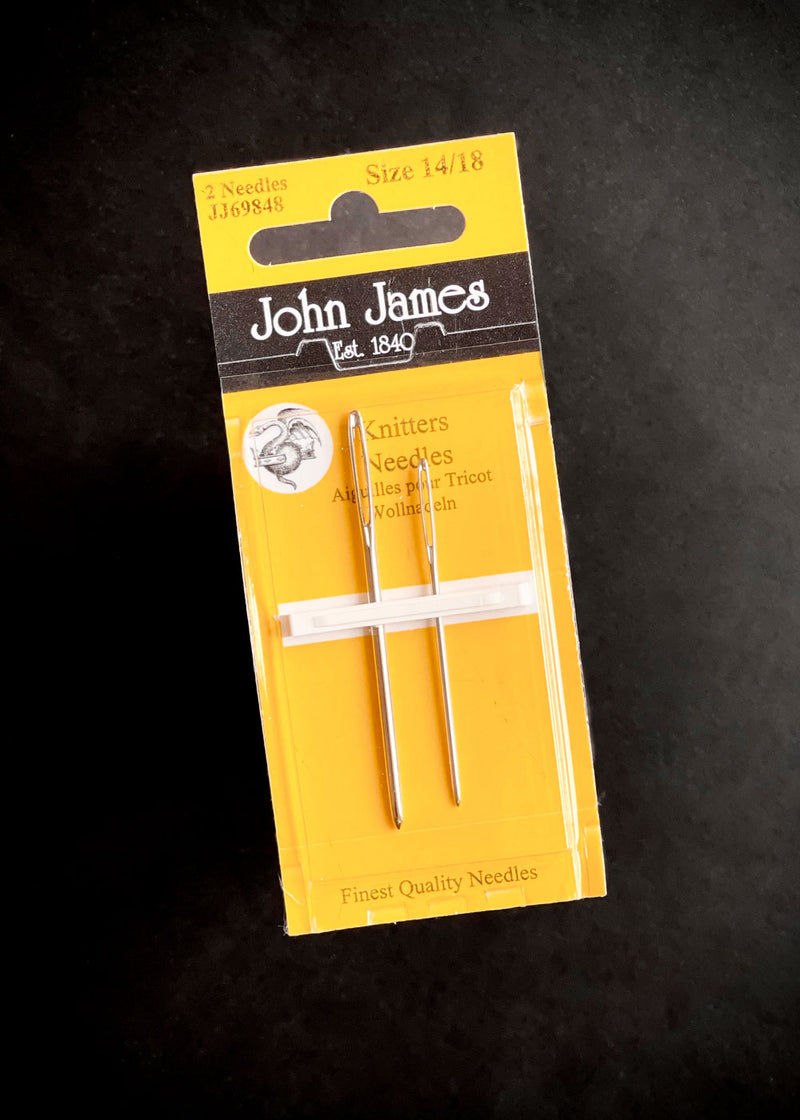 John James Knitters Needles Sz 14/18