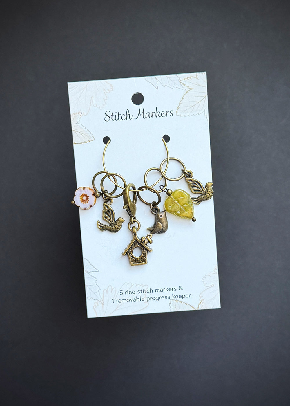 Bird House Stitch Marker Set