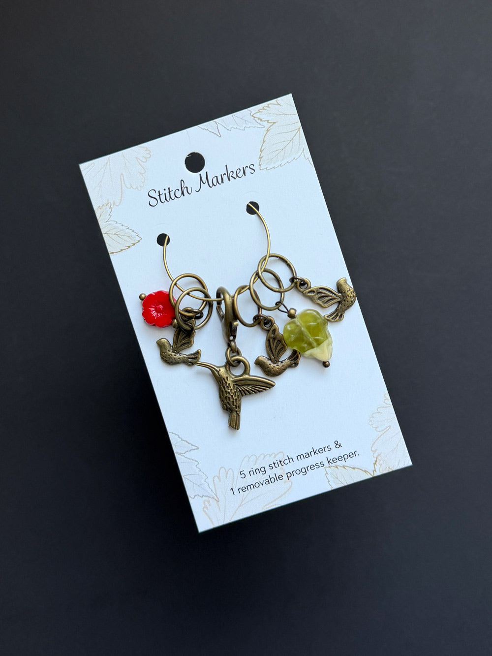Hummingbird Stitch Marker Set