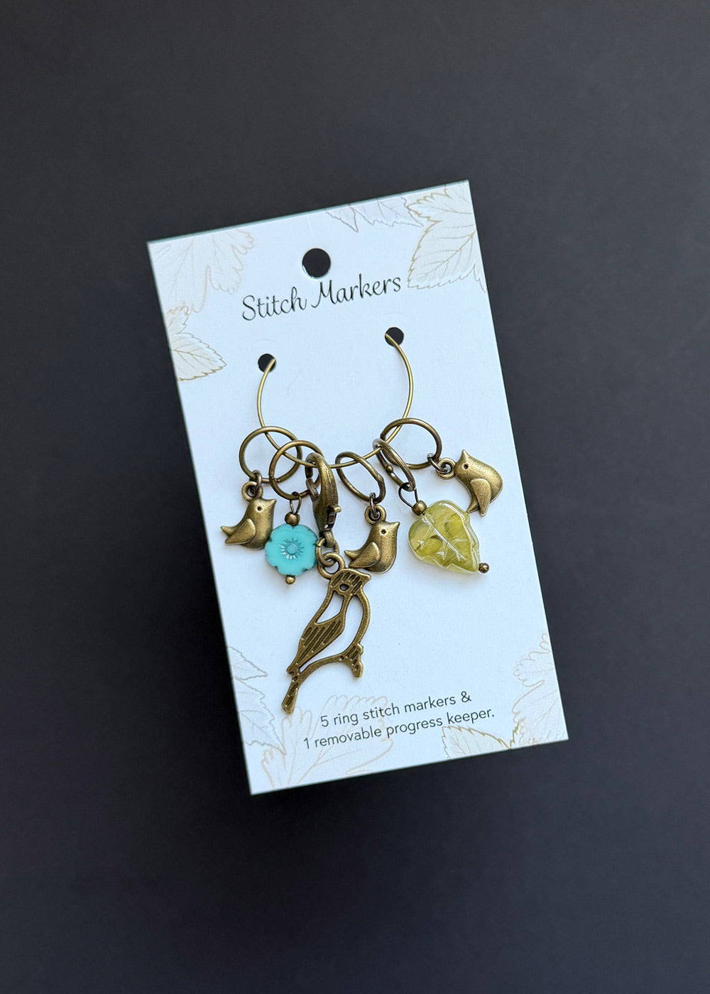 Song Bird Stitch Marker Set