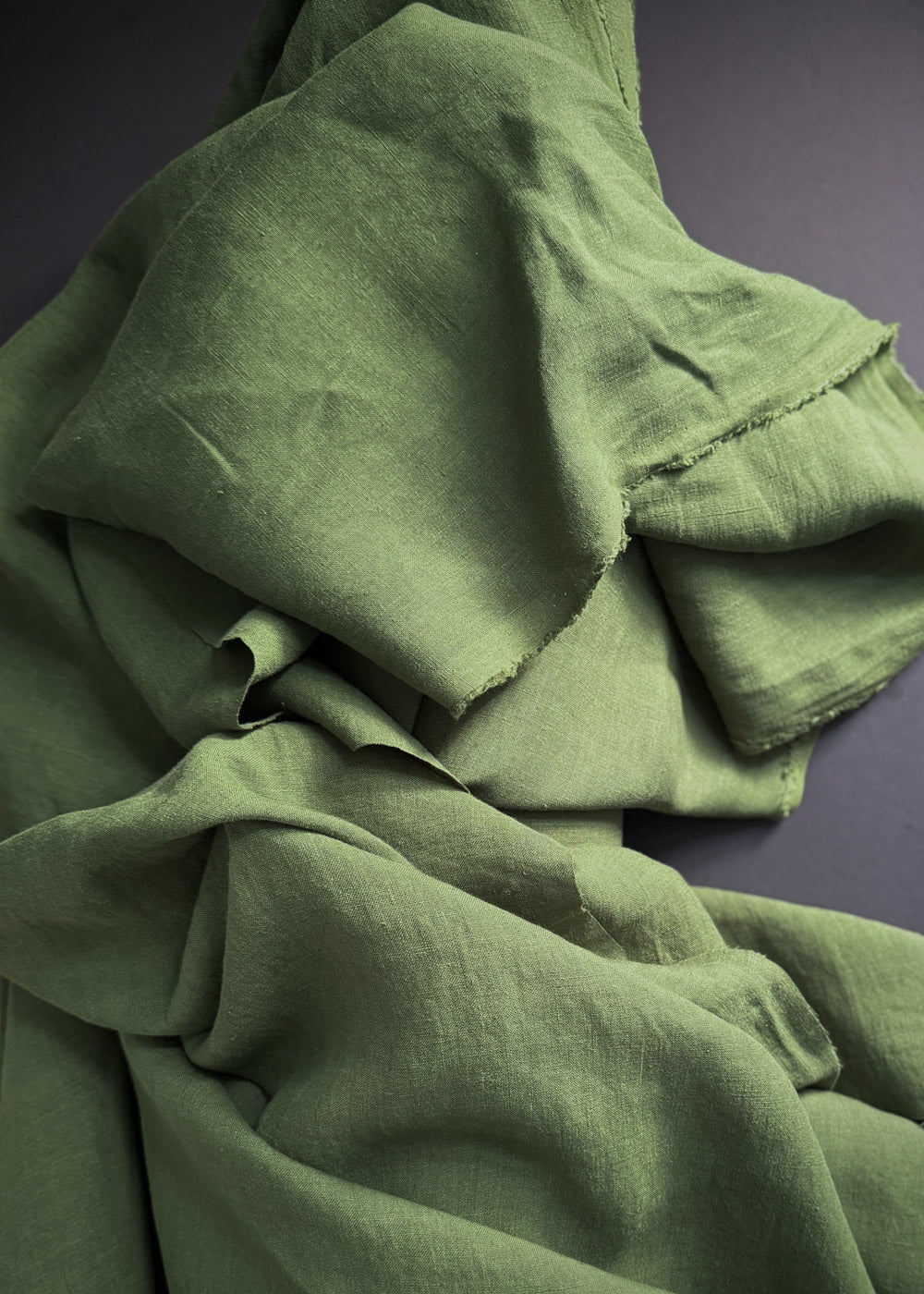 Laundered Hemp - Grass Green