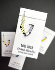 Lost Sock Stitch Marker