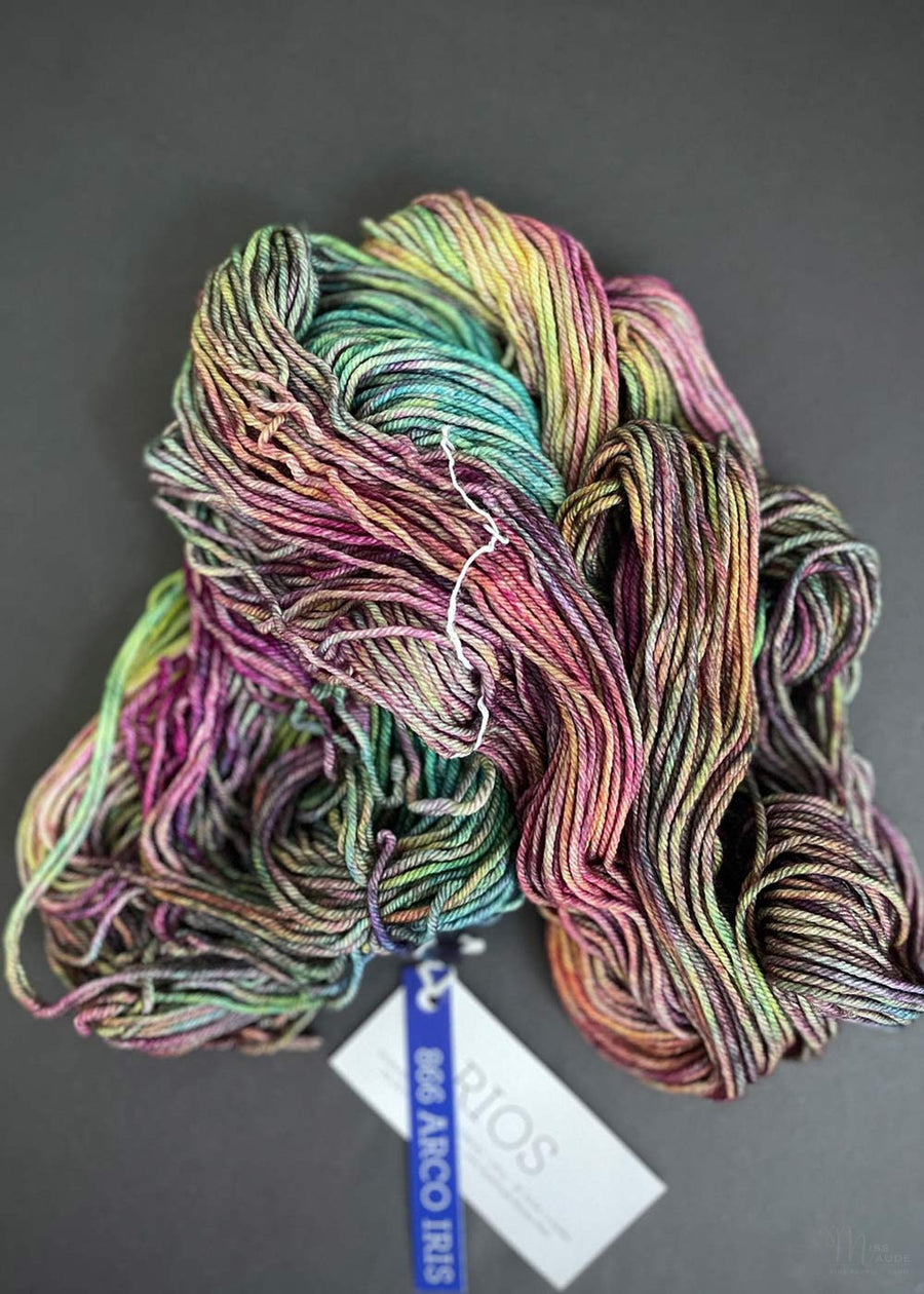 Malabrigo. Rios Merino Worsted 10ply. Arco Iris 866 – Miss Maude