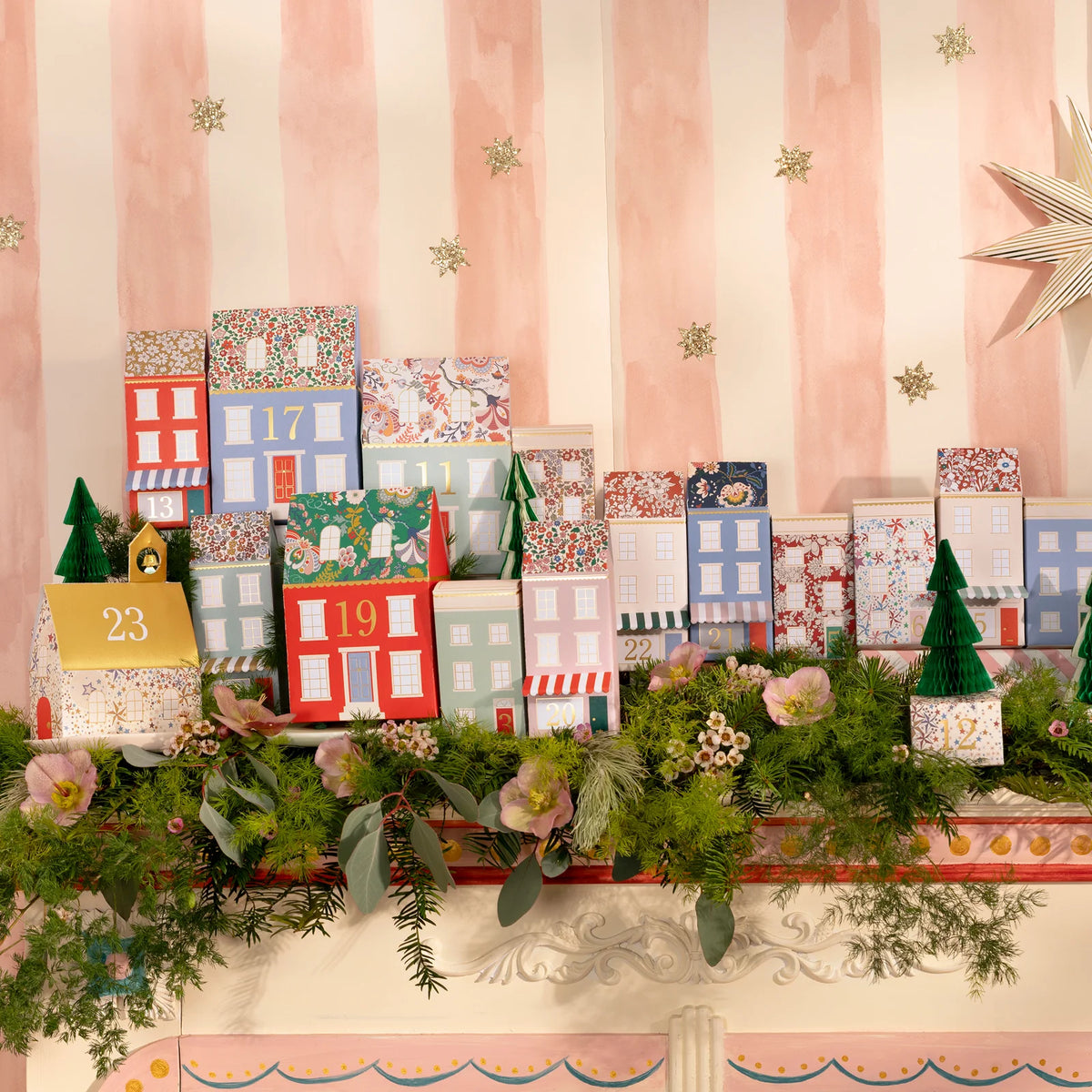 Meri Meri x Liberty of London Advent Village