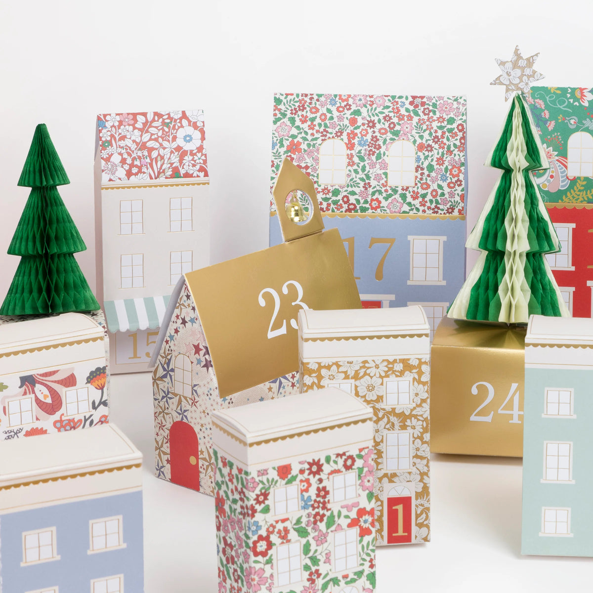 Meri Meri x Liberty of London Advent Village