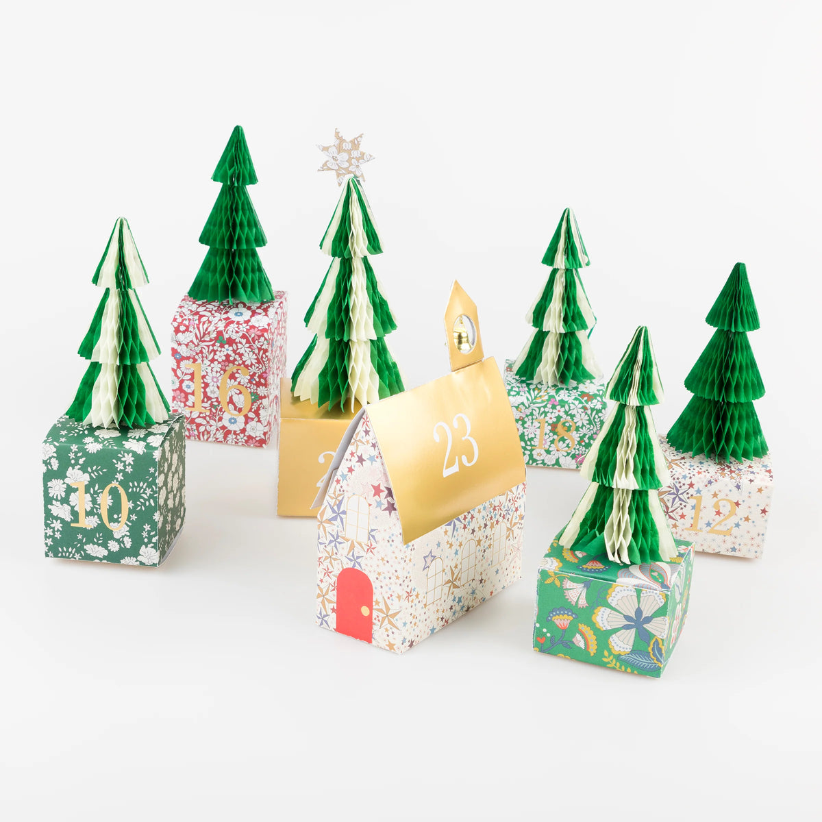 Meri Meri x Liberty of London Advent Village