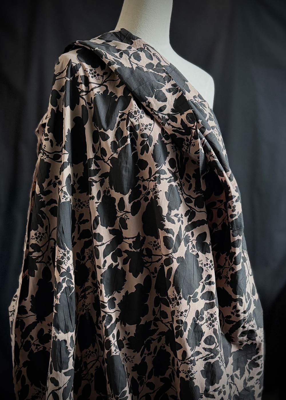 Twilight Fleur Textured Cotton