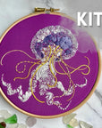 Jelly-Stitch - Embroidery Hoop Kit, Nest Embirdery