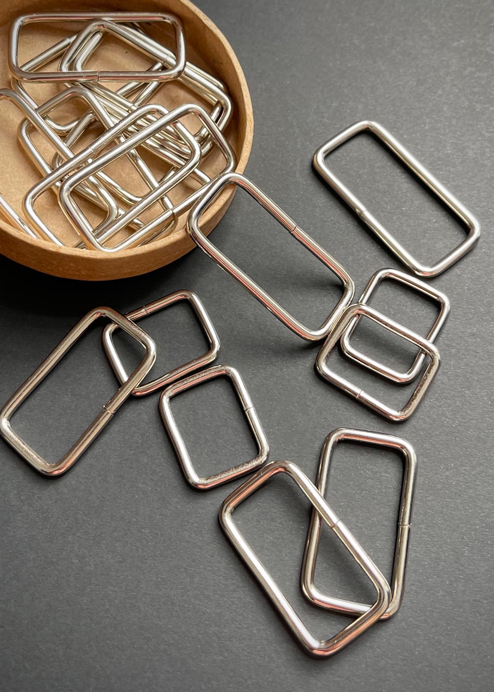 Loop Metel Nickel Metal Loop - Various sizes – Miss Maude