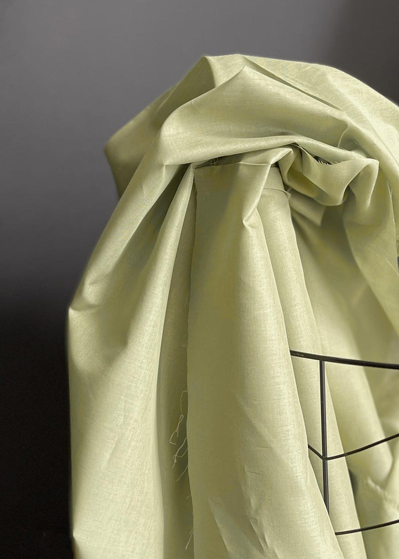 Go To Organics - Cotton Voile, Fern Green