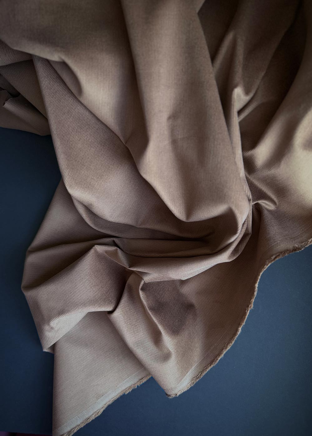 Pinwale Corduroy Fabric - Cocoa